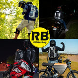 Riderbag Reflective Motorcycle Backpack, view 3