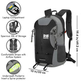 Riderbag Reflective Motorcycle Backpack, view 4