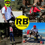 High Visibility Red Reflective Commuter Bike Backpack | Riderbag Reflektor35, view 4