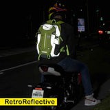 Hi Vis Reflective Commuter Bike Backpack | Riderbag Reflektor35, view 3
