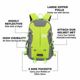 Hi Vis Reflective Commuter Bike Backpack | Riderbag Reflektor35, view 6