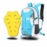 Riderbag Reflektor35 Motorcycle Backpack + CE2 Protector — Blue, view 6