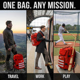 Riderbag Xtreme 30L Tactical Backpack - Red, view 2