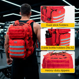 Riderbag Xtreme 30L Tactical Backpack - Red, view 6