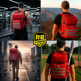 Riderbag Xtreme 45L Tactical Backpack - Red, view 2