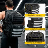 Riderbag Xtreme 45L Tactical Backpack - Black, view 4