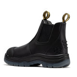 Rock Rooster Footwear ROCKROOSTER Bakken Black 6 inch Pull on Leather Work Boots AK227, view 2