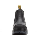 Rock Rooster Footwear ROCKROOSTER Bakken Black 6 inch Pull on Leather Work Boots AK227, view 4