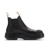 Rock Rooster Footwear ROCKROOSTER Bakken Black 6 inch Pull on Leather Work Boots AK227, view 5
