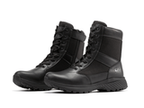 Rock Rooster Footwear Botas Pro Black Men's 8 inch Side Zipper Military Tactical Boots BP703, view 3