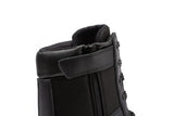 Rock Rooster Footwear Botas Pro Black Men's 8 inch Side Zipper Military Tactical Boots BP703, view 4