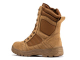 Rock Rooster Footwear Botas Pro Coyote Men's 8 inch Side Zipper Rubber Sole Tactical Boots BMP110CT, view 2
