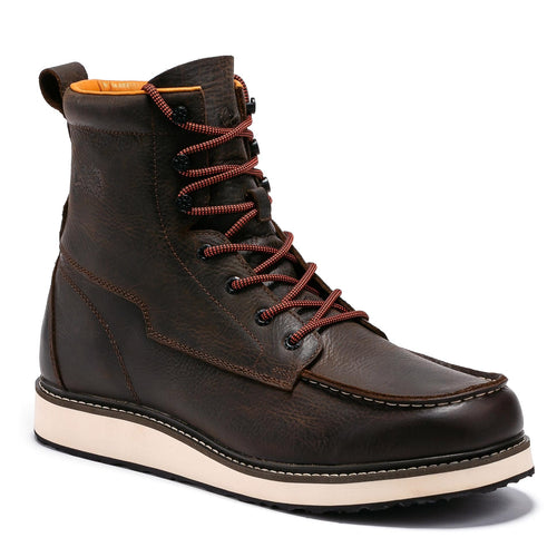 Rock Rooster Footwear Botas Pro Dark Brown Men's 6 inch Wedge Boots VBP601