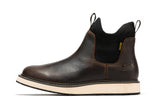 Rock Rooster Footwear Botas Pro Dark Brown Men's 6 inch Wedge Chelsea Pull-On Boots VBP503, view 3