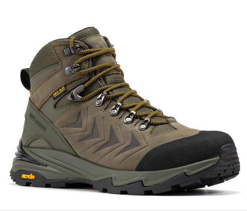 Rock Rooster Footwear Botas Pro Olive 6 Inch Waterproof Hiking Boots with VIBRAM® Traction Lug Outsole  BP22123