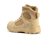Rock Rooster Footwear Botas Pro Sand Men's 6 inch Side Zipper Rubber Sole Tactical Boots BMP110, view 2