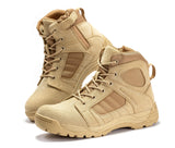 Rock Rooster Footwear Botas Pro Sand Men's 6 inch Side Zipper Rubber Sole Tactical Boots BMP110, view 5