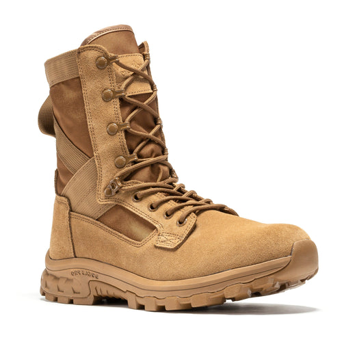 Rock Rooster Footwear Botas Pro Sand Men's 8 inch Side Zipper Military Tactical Boots BP401
