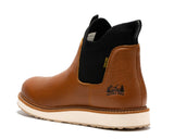 Rock Rooster Footwear Botas Pro Wheat Men's 6 inch Wedge Chelsea Pull-On Boots VBP501, view 2