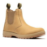 Rock Rooster Footwear ROCKROOSTER 6 inch Soft Toe Pull on Leather Chelsea Work Boots AD100, view 3