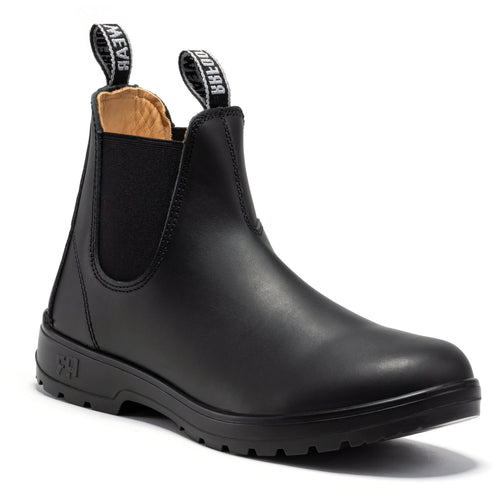 Rock Rooster Footwear ROCKROOSTER  6 inch Soft Toe Pull on Leather Chelsea Work Boots AD120