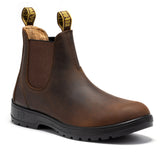 Rock Rooster Footwear ROCKROOSTER 6 inch Soft Toe Pull on Leather Chelsea Work Boots AD120, view 2