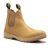 Rock Rooster Footwear ROCKROOSTER 6 inch Soft Toe Pull on Leather Chelsea Work Boots AD120, view 3