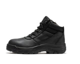 Rock Rooster Footwear ROCKROOSTER Avalon Black 6 Inch Zip-sided Composite toe Leather Work Boots CP213BK, view 5