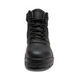 Rock Rooster Footwear ROCKROOSTER Avalon Black 6 Inch Zip-sided Composite toe Leather Work Boots CP213BK, view 6