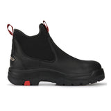 Rock Rooster Footwear ROCKROOSTER Bakken 6 inch Steel Toe Black Leather Waterproof Work Boots AK323, view 2