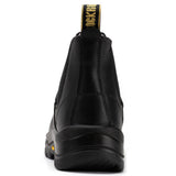 Rock Rooster Footwear ROCKROOSTER Beaufort Men's Black 6 inch Composite Toe Pull-on Leather Work Boots VAK630, view 4