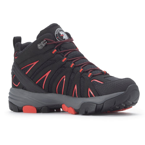 Rock Rooster Footwear rockrooster Bedrock Black 6 Inch Waterproof Hiking Boots with VIBRAM® Outsole OT21061