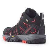 Rock Rooster Footwear rockrooster Bedrock Black 6 Inch Waterproof Hiking Boots with VIBRAM® Outsole OT21061, view 2