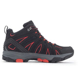 Rock Rooster Footwear rockrooster Bedrock Black 6 Inch Waterproof Hiking Boots with VIBRAM® Outsole OT21061, view 3