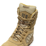 Rock Rooster Footwear ROCKROOSTER Burano Coyote 8 inch Suede Leather Waterproof Tactical & Military Boots AB540, view 6