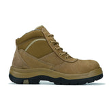 Rock Rooster Footwear ROCKROOSTER Cortez Brown 6 Inch Steel Toe Leather Work Boots AK250, view 3