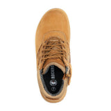 Rock Rooster Footwear ROCKROOSTER Cortez Tan 6 Inch Zip-sided Steel toecap Leather Work Boots AK050, view 4