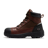 Rock Rooster Footwear ROCKROOSTER Daviston 6 inch Brown Composite Toe Waterproof Work Boots AT872, view 3