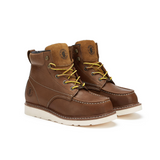 Rock Rooster Footwear ROCKROOSTER Edgewood Men's 6 inch Brown soft toe wedge work boots AP838, view 6