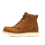 Rock Rooster Footwear ROCKROOSTER Edgewood Men's 6 inch Brown steel toe waterproof wedge work boots SAP858, view 3