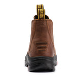 Rock Rooster Footwear ROCKROOSTER Gammon Brown 6 inch Pull-on Steel Toe Leather Work Boots AK224ST, view 6