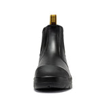 Rock Rooster Footwear ROCKROOSTER Lumen Black 6 inch Pull on Leather Work Boots AK227NT, view 5