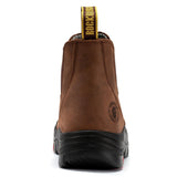 Rock Rooster Footwear ROCKROOSTER Lumen Brown 6 inch Pull-on Leather Work Boots AK224, view 3