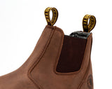 Rock Rooster Footwear ROCKROOSTER Lumen Brown 6 inch Pull-on Leather Work Boots AK224, view 5