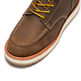 Rock Rooster Footwear ROCKROOSTER Mantua Men's 8 inch Dark Brown Soft Toe Wedge Work Boots SAP308, view 5