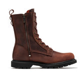 Rock Rooster Footwear ROCKROOSTER Mantua Men's 8 inch Zip-sided Soft Toe Lug Sole Work Boots SAP130, view 5