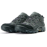 Rock Rooster Footwear ROCKROOSTER Newland Gray 4 Inch Waterproof Hiking Shoes KS5514, view 2