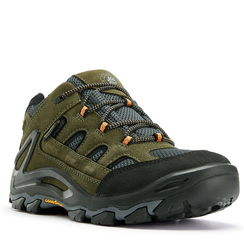 Rock Rooster Footwear ROCKROOSTER Newland Green 4 Inch Waterproof Hiking Shoes KS5534