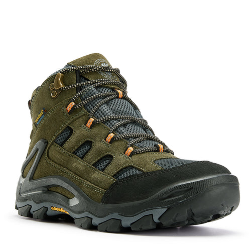Rock Rooster Footwear ROCKROOSTER Newland Green 6 inch Waterproof Hiking Shoes KS5536