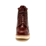 Rock Rooster Footwear ROCKROOSTER Norwood Cherry Brown Men's 6 inch Soft Toe Wedge Work Boots SAP600, view 5